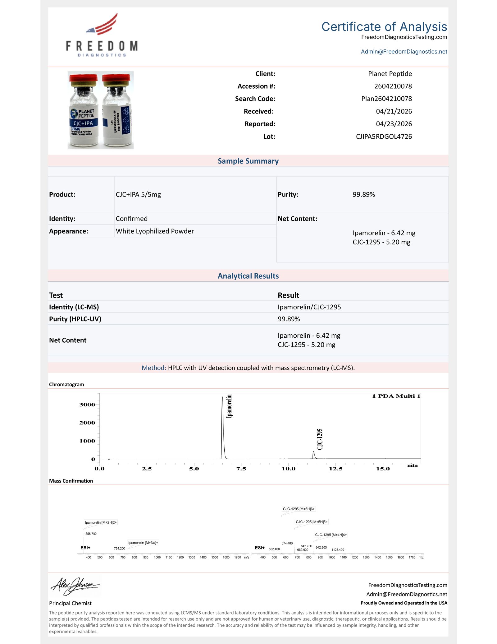 CJC-1295 NO DAC + Ipamorelin 5/5 - Image 14