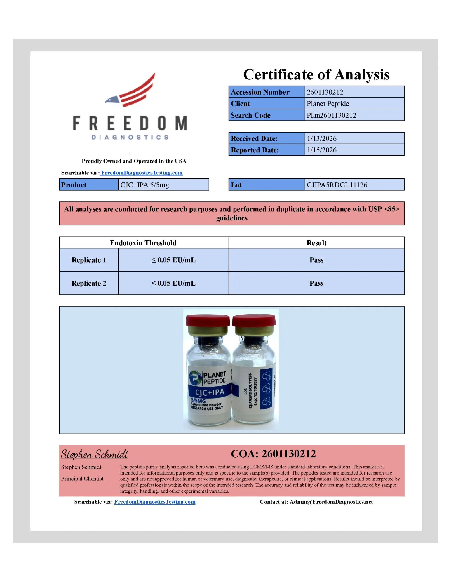 CJC-1295 NO DAC + Ipamorelin 5/5