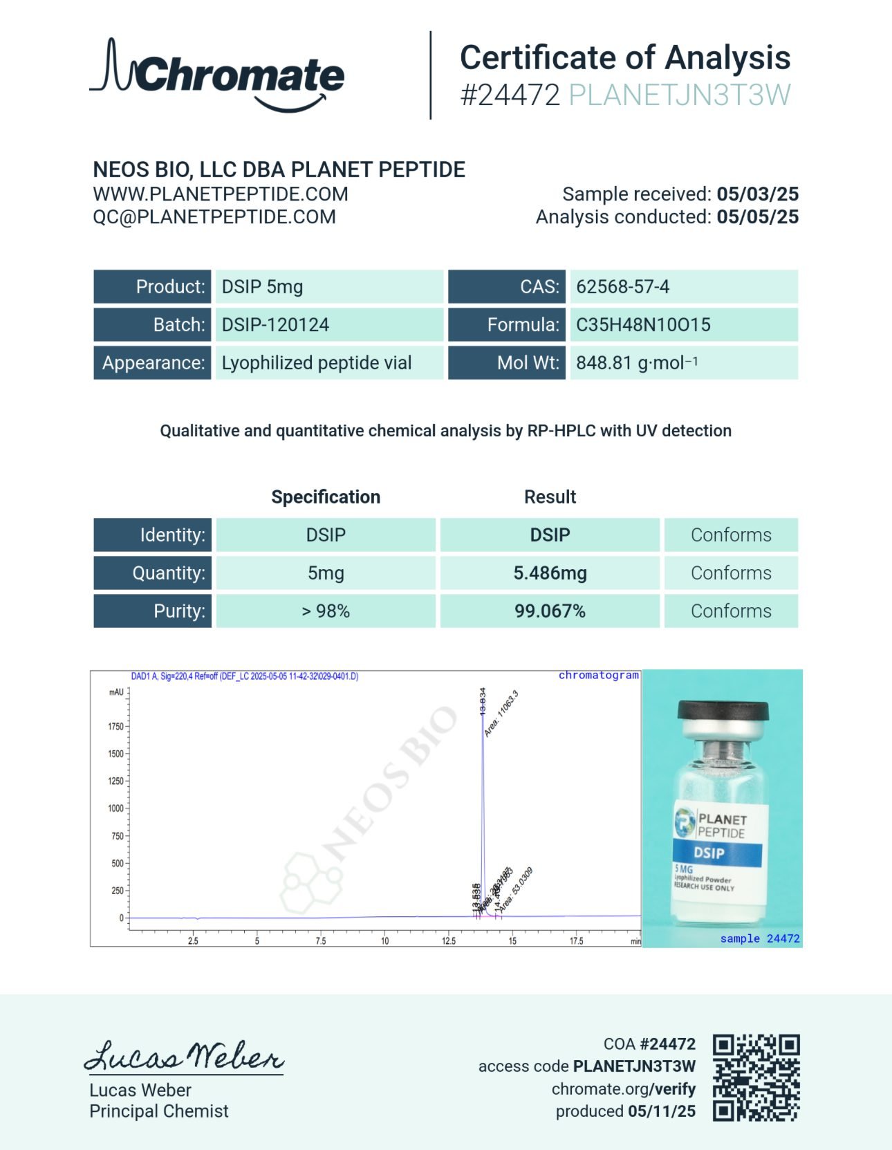 DSIP 5MG