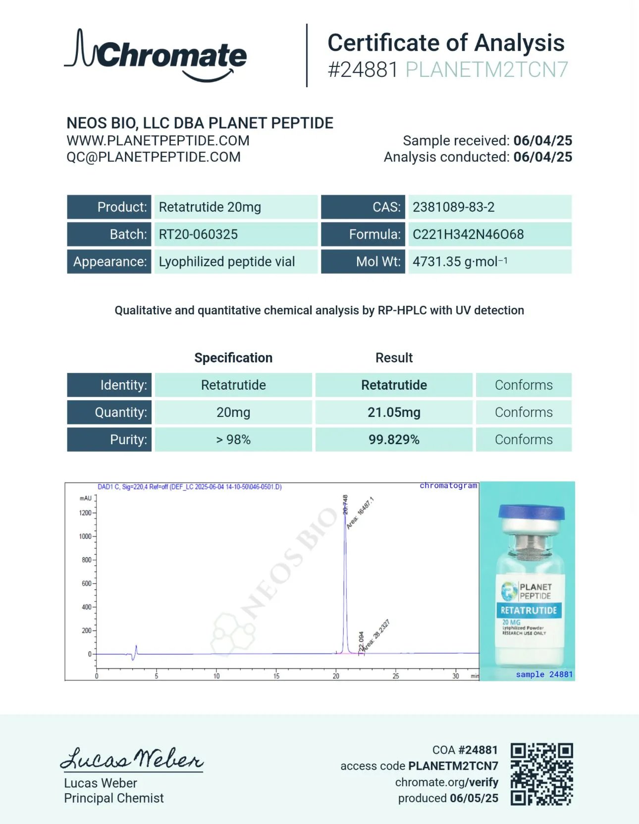 Retatrutide-RUO 20MG - Image 19
